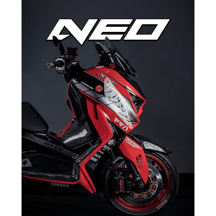 READY STOCK Aksesoris visor Windshield ceper XMAX Neo Connected Merk Sectbill
