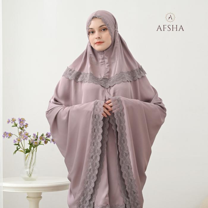PROMO - AFSHA - MUKENA SHANUM 2IN1 SERIES HAMPERS WITH BOX