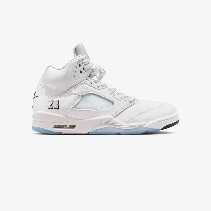 Nike Air Jordan 5 Metallic White|HQ7978-103