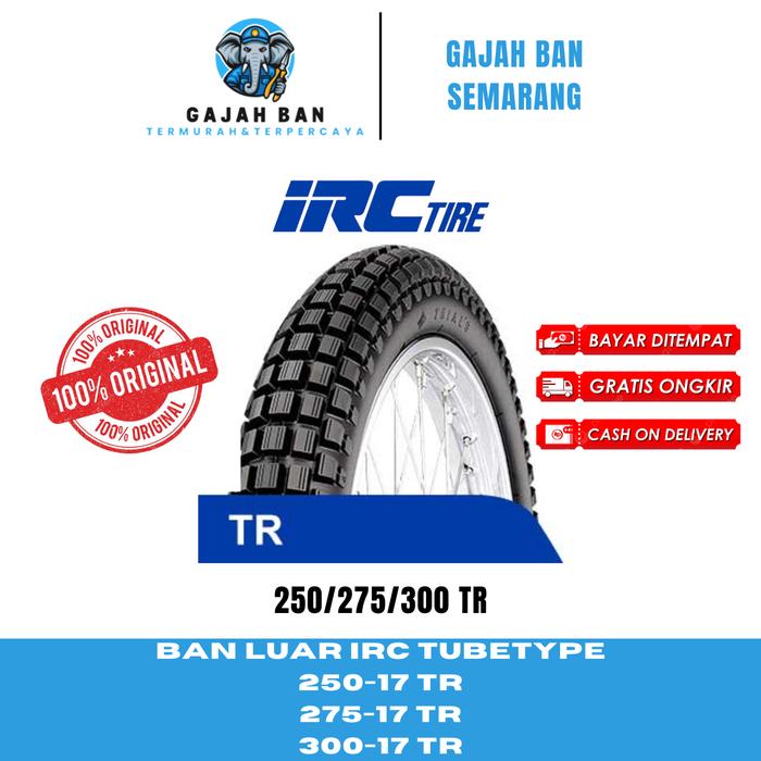 Ban Luar Semi Trail Ring 17 IRC Motorcycle Tire