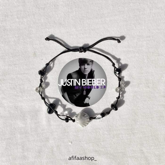Justin Bieber Bracelet! “That Should Be Me” -Justin Bieber / Gelang Album Justin Bieber / Gelang tal