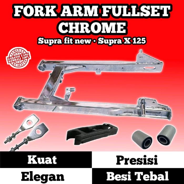 swing for arm arem lengan ayun CHROME motor supra x 125 fit new revo lama absolute astrea grand lege