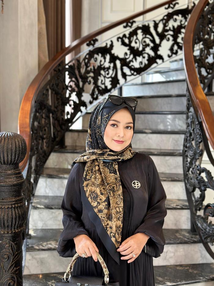 JILBAB JP STARLA BY JOURNEY SCARVES/JILBAB JOURNEY MOTIF TERBARU STARLA HITAM PUTIH PINK Kerudung