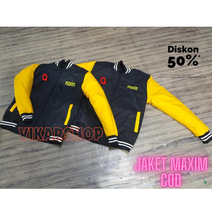 jaket maxim driver - kuning polos /Jaket driver Maxim | Jaket Driver | Jaket Maxim