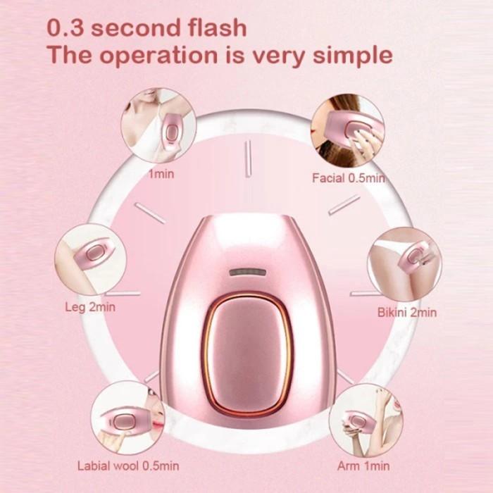 VINEX ~ IPL Alat Laser Penghilang Bulu Permanen LASER / IPL Hair Removal Tanpa Rasa Sakit