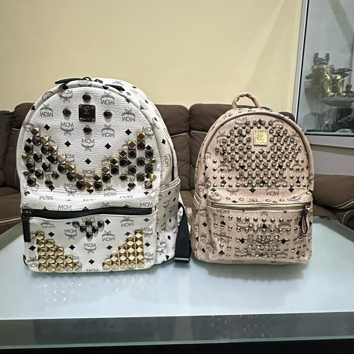 MCM Tas Ransel Wanita dengan Desain Selempang Elegan dan Stylish