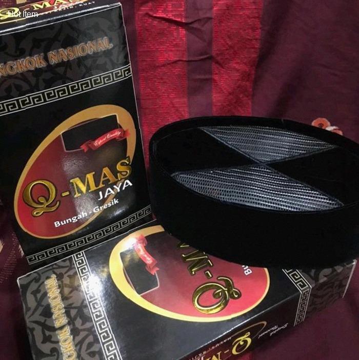 PECI HITAM KHAS BANTEN PECI AL-JASIRY PECI Q-MAS JAYA, Songkok Kopiah Pria | Hot Item