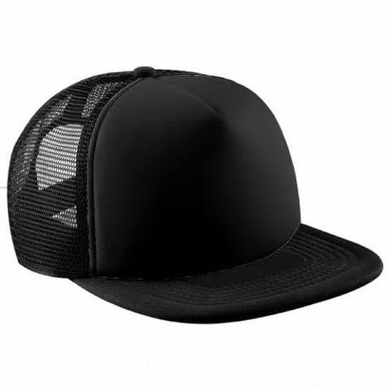 BEST PROMO Topi SNAPBACK Trucker Jaring Hat Cap Distro LiDAH LURUS HiTAM banyak Warna LOGO TULiSAN N