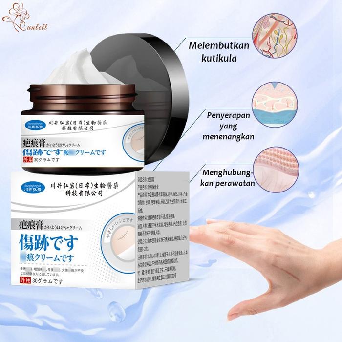 Quntell Krim Penghilang Bekas Luka Stretch Mark Remover Menghilangkan Bekas Luka Dan Koreng Penghila