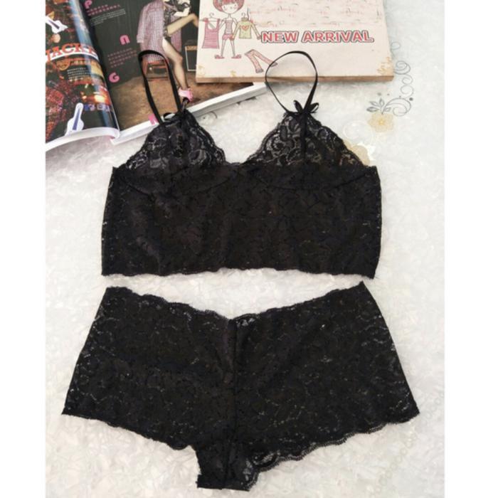 NEW bra set | bra set lingerie sexy transparan Jumbo XXL-5XL