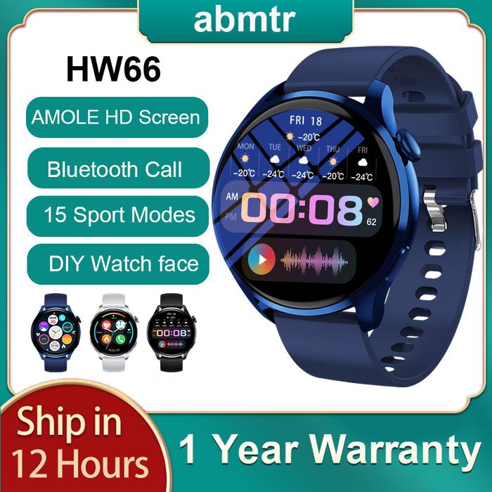 Abmtr HW66 Smart Watch Men AMOLED Screen 1.35" HD 420*420 IP68