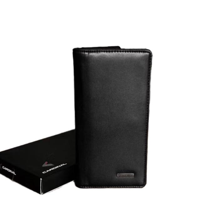 Dompet Panjang cardinal cowok original murah no kulit slot kartu banyak hitam