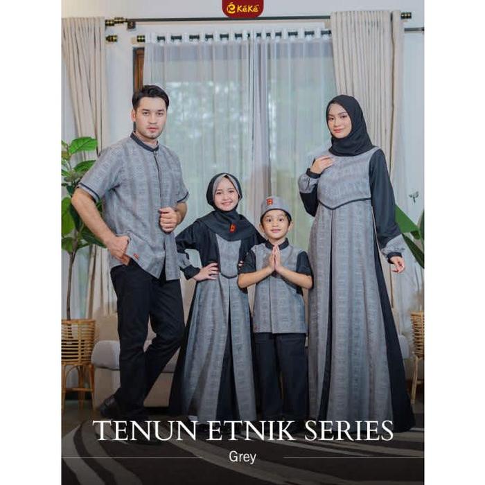 KEKE KOKO DEWASA KD SR TENUN ETNIK GREY