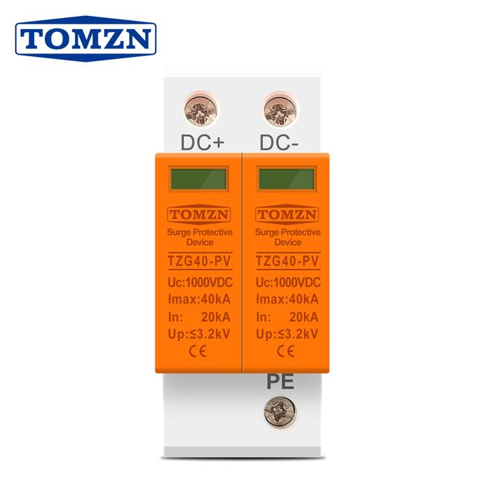 SPD DC 1000V 40KA  House Surge Protector Protective Low-voltage