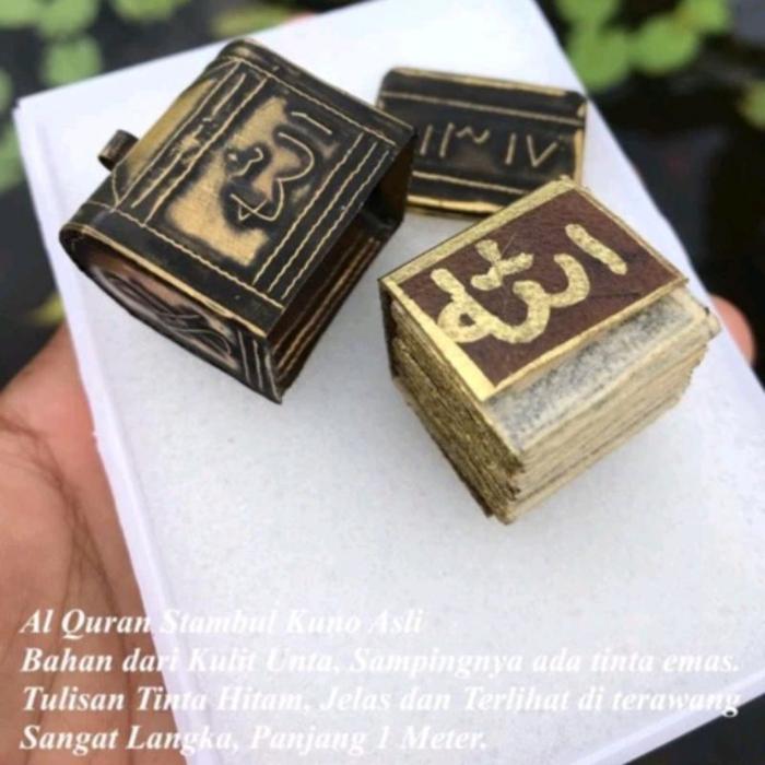 Kitab Stambul Kuno Barang Langka Stambul Kulit Panjang 1 3 5 7 Meter