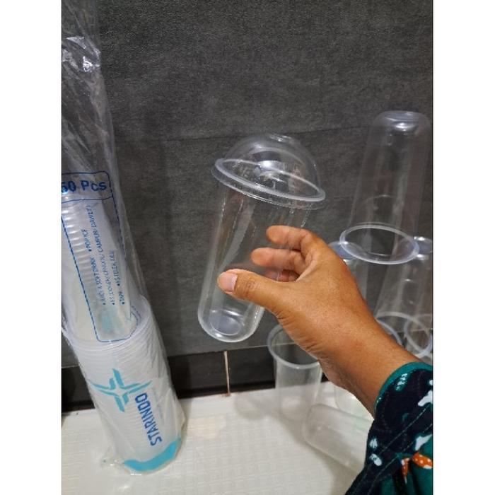 Safitiri #2026# Cup 22 Oz Starindo 8G Dk(Diameter Kecil) (Datar Dan Oval). Dijual Per Pack Isi 50Pcs