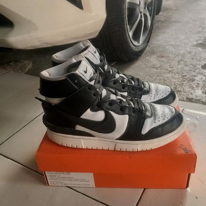 sepatu second branded nik€ dunk high ambush size 41 original authentic