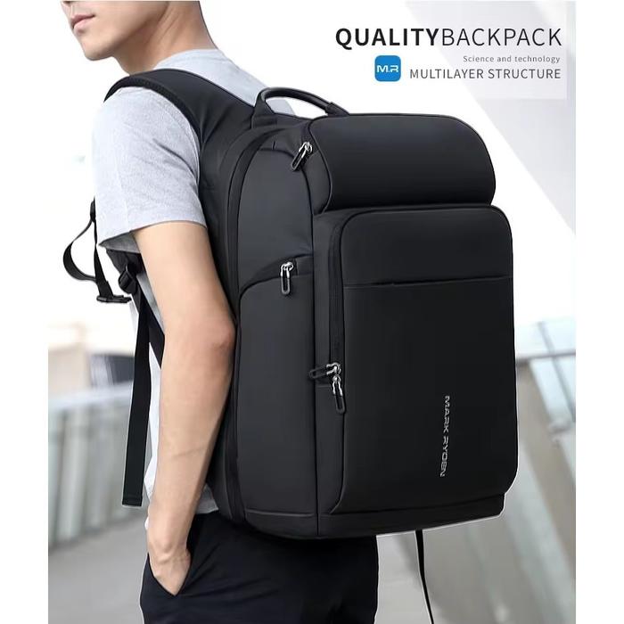 Mr7080D Tas Mark Ryden Laptop 17 Usb Travel Kerja Sekolah Mr7080