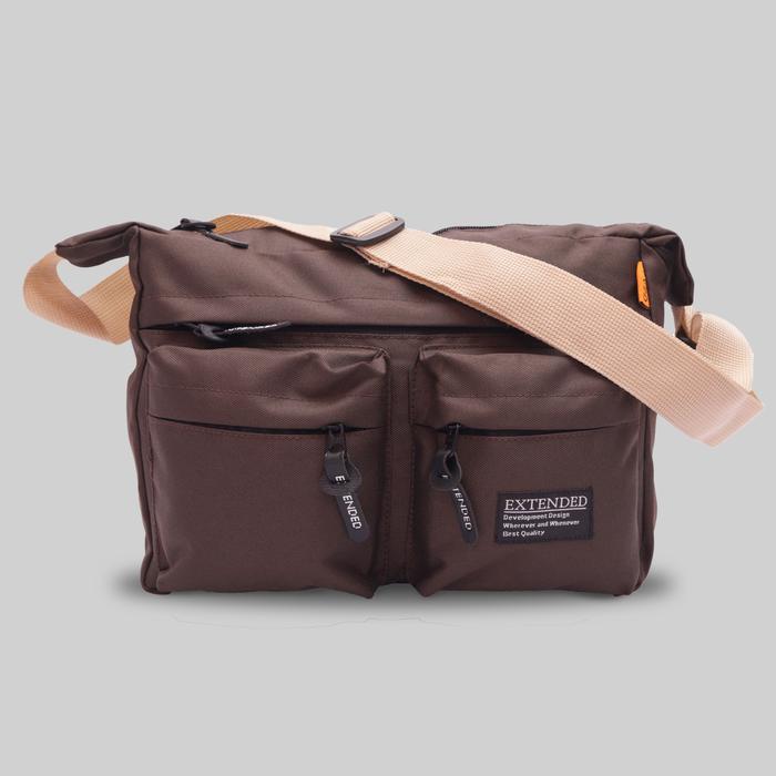 Bliss Arrow V1 & V2 - Tas Selempang Pria Slingbag Pouch Pria Premium Hitam