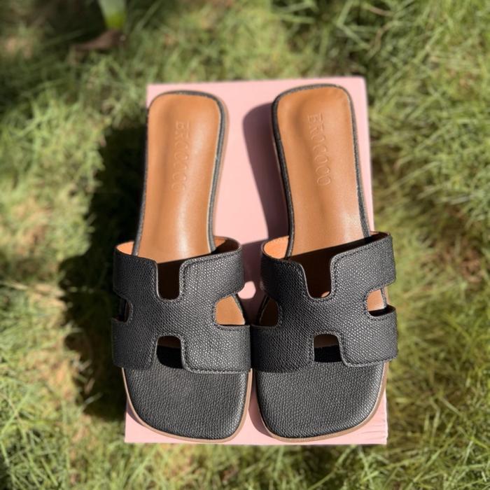 Sandal teplek Brococo perempuan tinggi 2cm