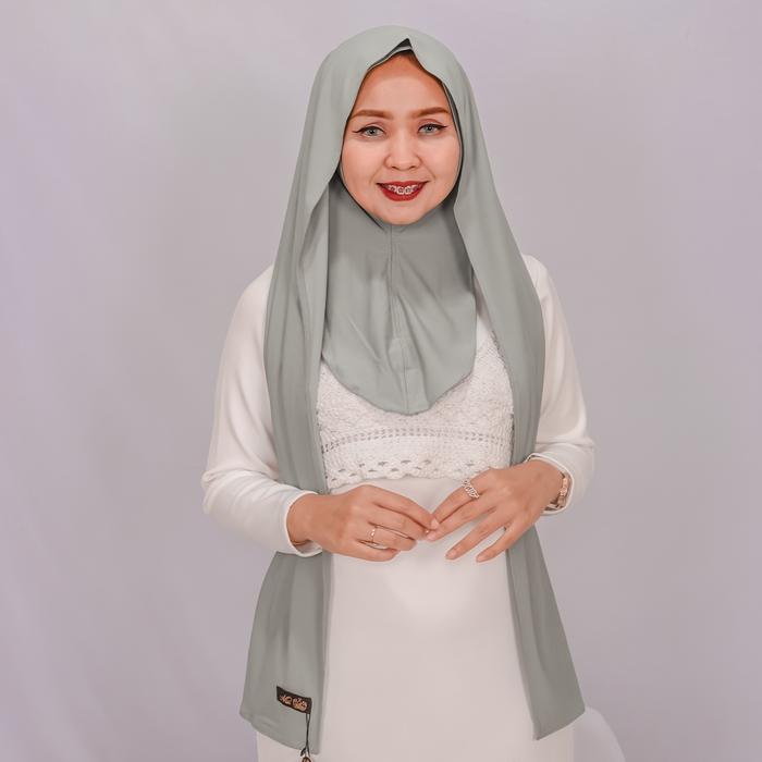 ALQIA HIJAB KODI an Pasmina Instan Inner 2in1 Jilbab pasmina Instan Kerudung Muslim Wanita pashmina 