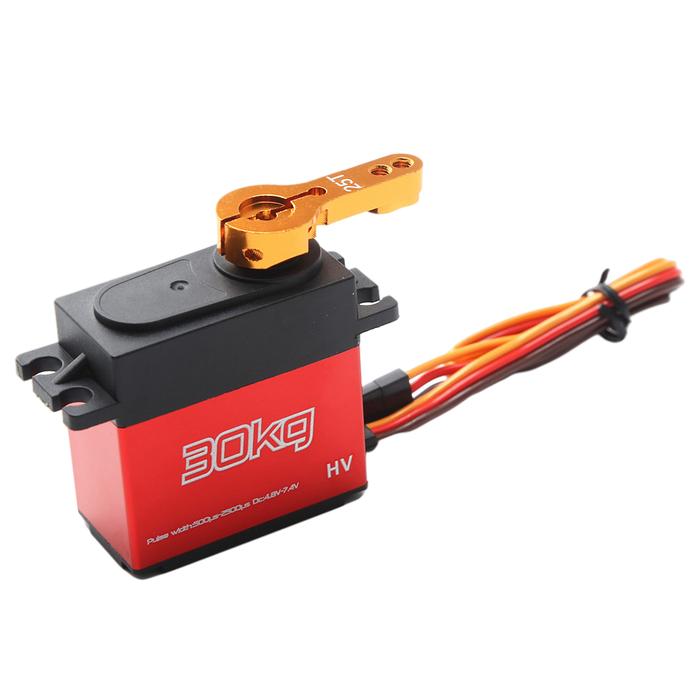 30kg Digital Servo Stainless Steel Gear Servo 1/8 1/10 1/12 Scale RC