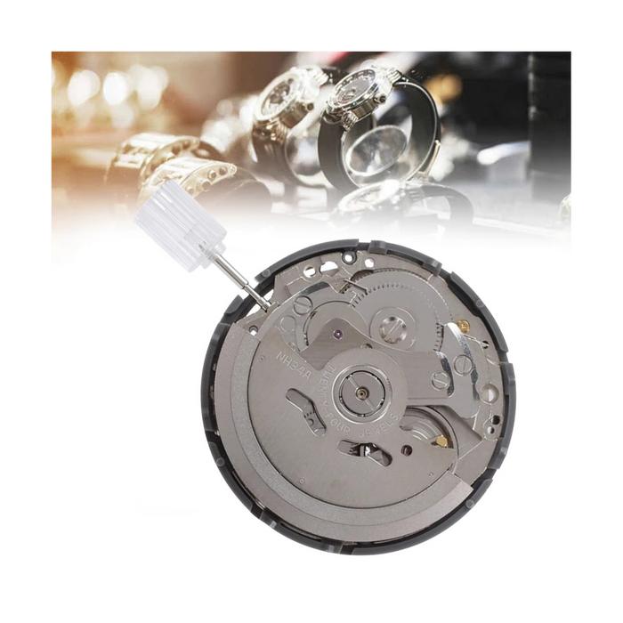 NH34/NH34A Movement+Movement Handle+Time Wheel Spring GMT 4-Pin