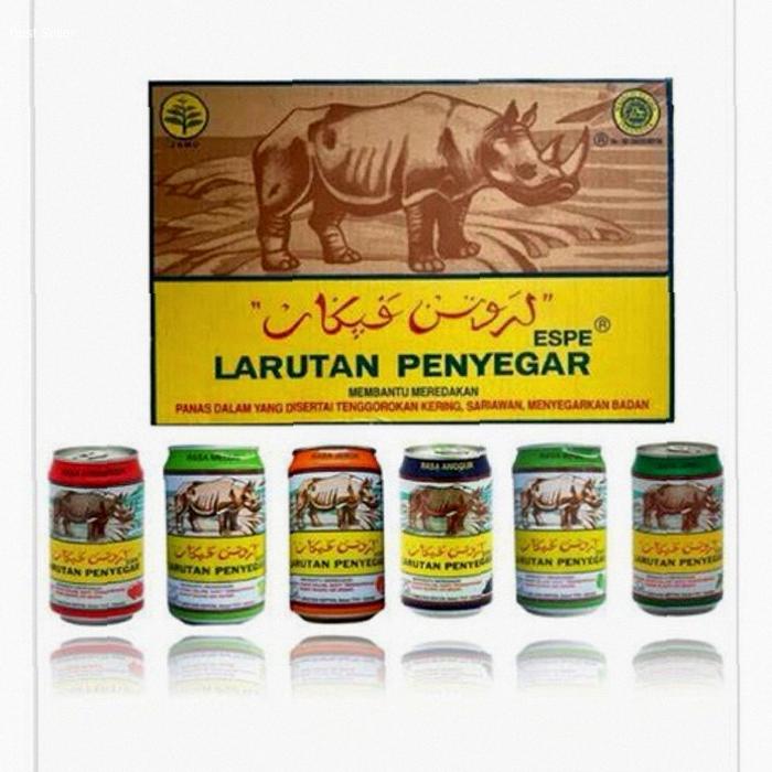 LARUTAN KALENG CAP BADAK -1 DUS | Kekinian