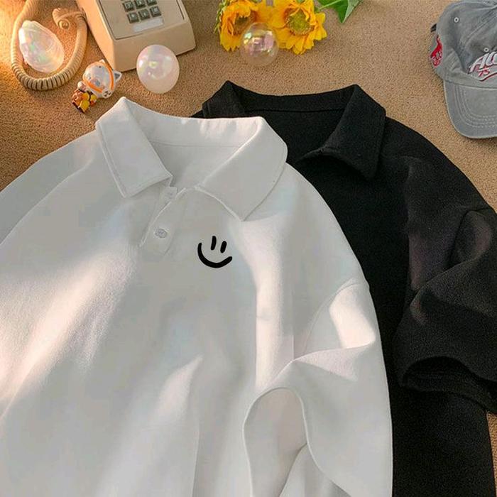Kaos Polo Pria Distro Big Size 7XL 6XL 5XL 4XL 3XL 2XL XL L M S Kaos Korean Style Harajuku Hip Hop B
