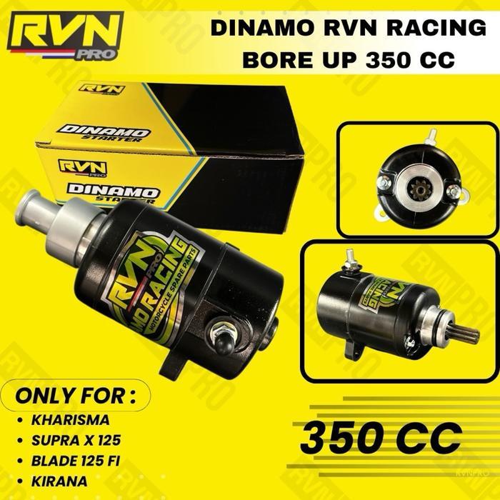 DINAMO STARTER STATER KARISMA SUPRA X 125 BLADE 125 FI KIRANA KHARISMA WAVE 125 BORE UP 350 CC RVN R