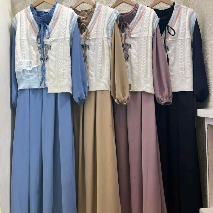 Gamis Yuna | Dress Yuna Korea