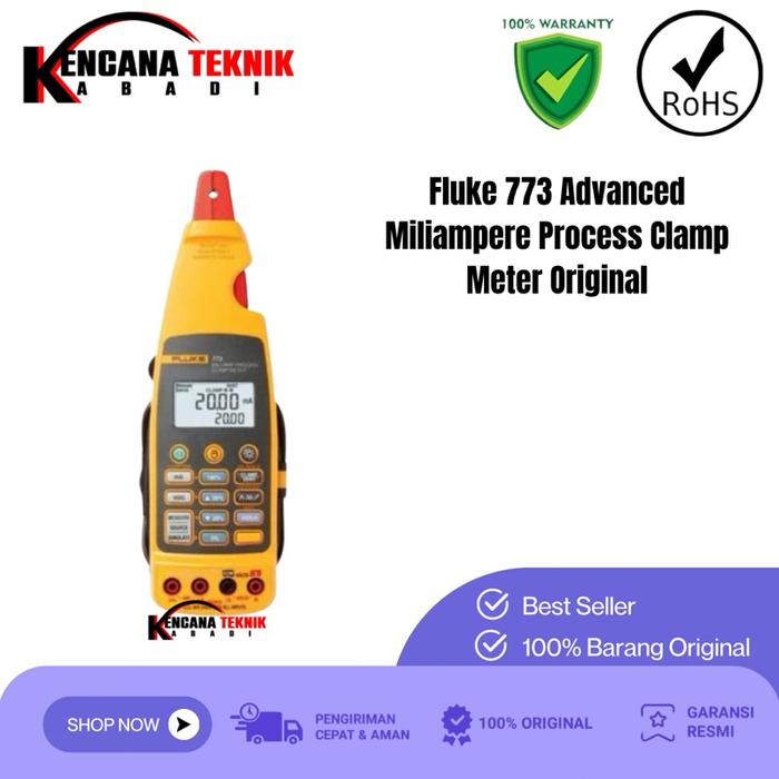 Fluke 773 Advanced Miliampere Process Clamp Meter Original