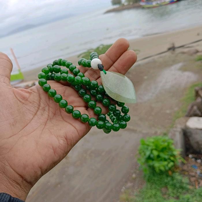 tasbih batu giok nefrite aceh
