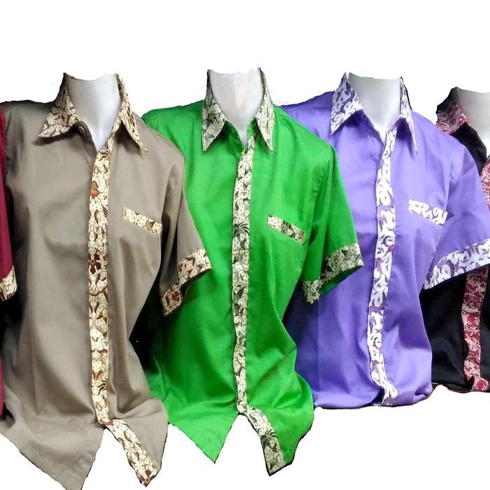 BAJU SERAGAM BATIK SERAGAM RESTO HOTEL KATERING  KARYAWAN KANTOR CLEANING SERVICE READY STOCK