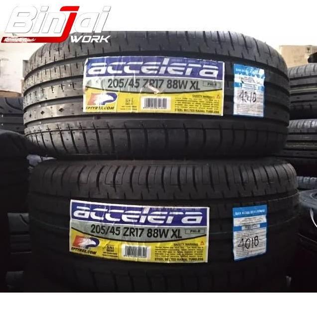 Ban mobil Terbaru Ring 17 ACCELERA PHI-R 205 45 R17- Bukn Dunlop Bagus