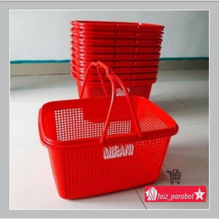 Keranjang Pasar Mirani / Keranjang Supermarket / Keranjang Belanja / Kandang Kucing