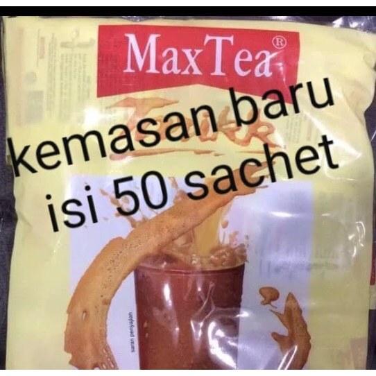 Maxtea Tarik 50 sachet/max tea tarik 50 sachet/teh tarik 50 sachet