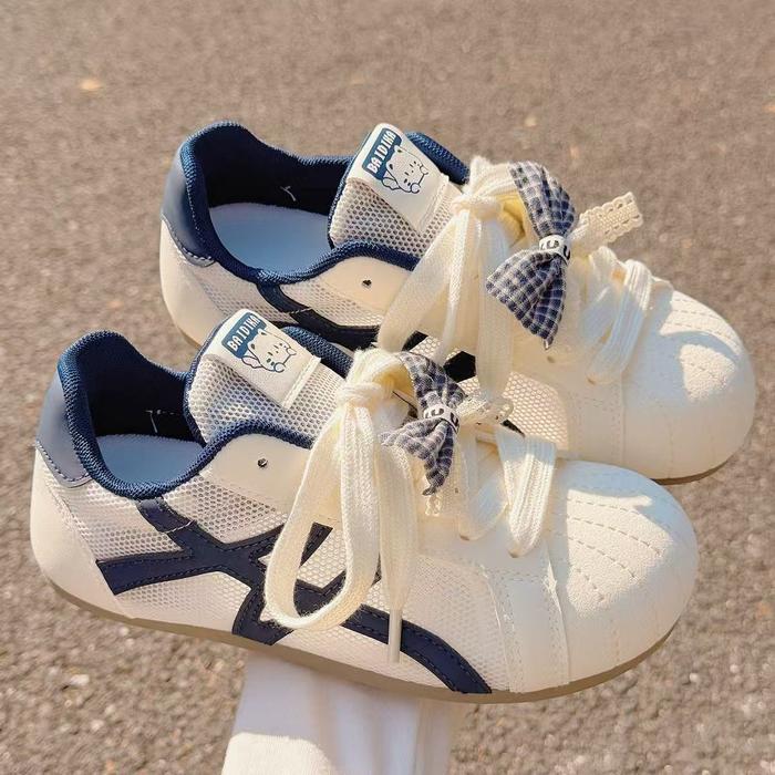 Sepatu Sneakers "Ugly Cute" Wanita 2026 – Model Jerman & Forrest Gump, Mesh Super Adem, Gaya Korea U