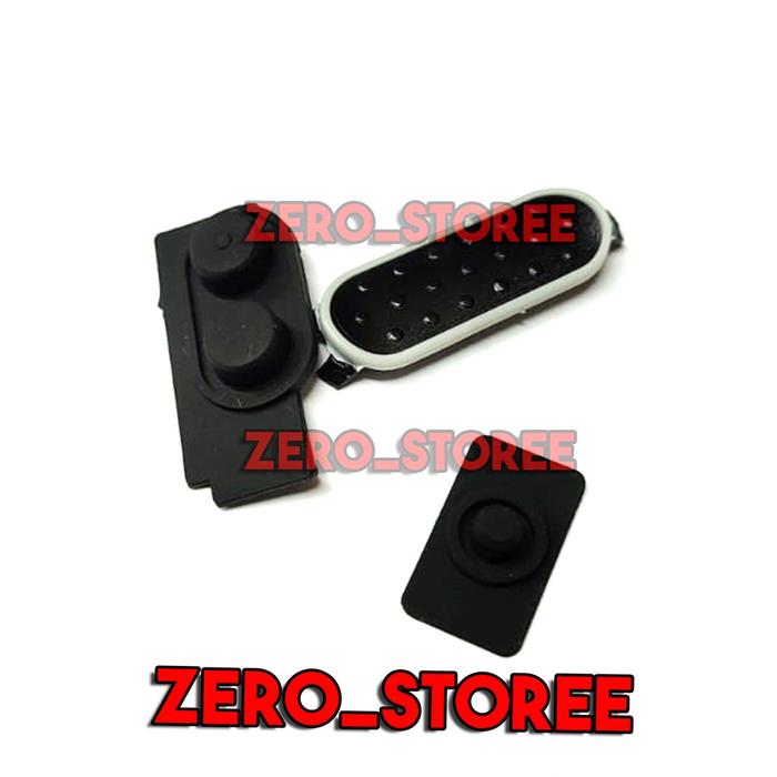 1 Set Tombol PTT HT Motorola XiR P6620i Plastik PTT P6620 Karet 6620 6620i XiRP6620 XIRP6620i XIR662