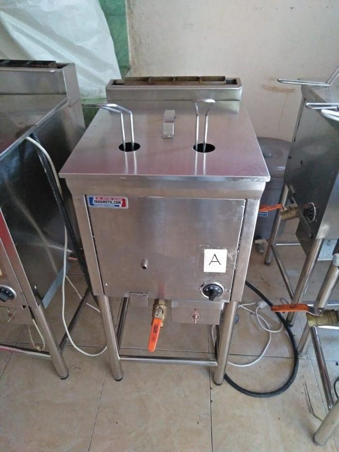 Deep Fryer Gas Mesin Penggoreng Fried Chicken Ayam Goreng - Fryer 17L TAD177