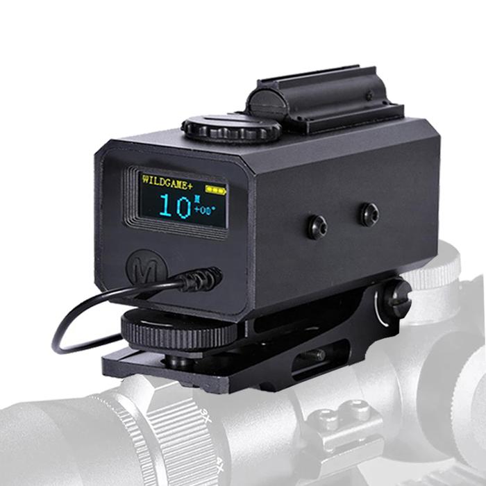 Mini Laser Infrared Riflescope Rangefinder for Hunting Shooting