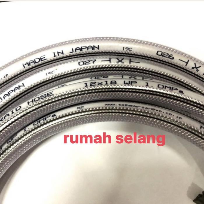 Selang Benang Togawa 12x18 / Selang Air/Selang Togawa Minyak 1/2 Inch