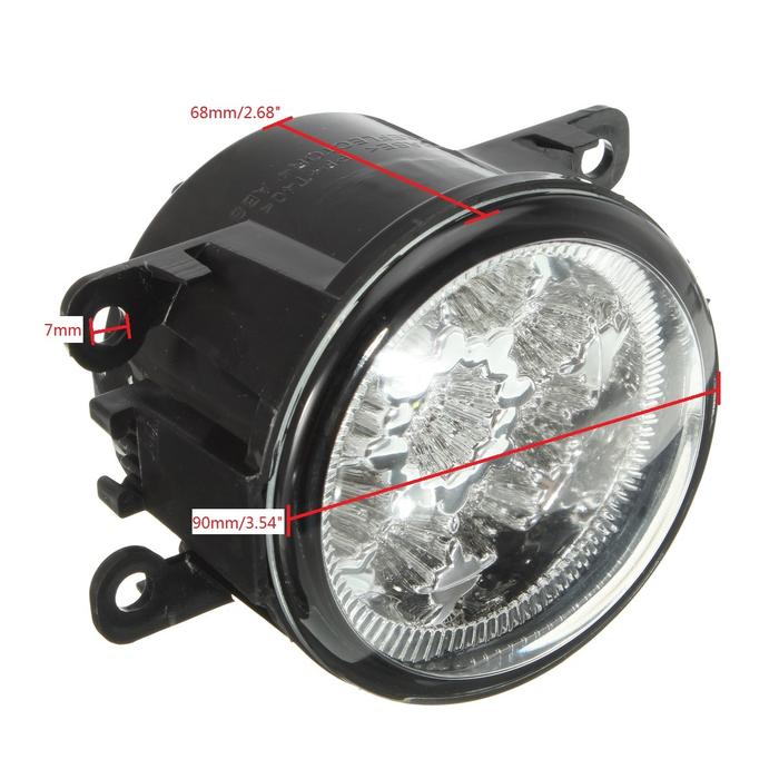 2 Buah Lampu Kabut LED Lampu Kabut untuk FORD Focus 2 Focus 3 TRANSIT