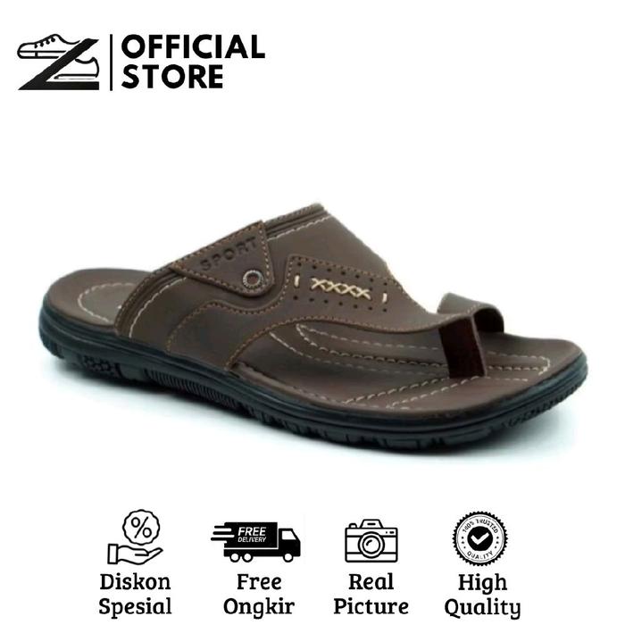 Sendal Jepit Jempol Pria Keren Import Bahan Premium Size 39-43  Kasual Sandal 222