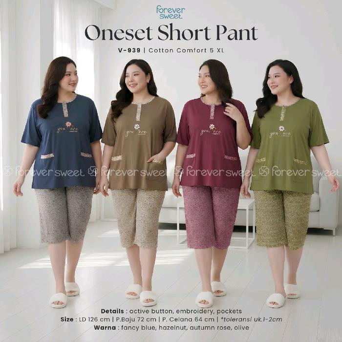 Forever Sweet Setelan Babydoll Jumbo 5xl