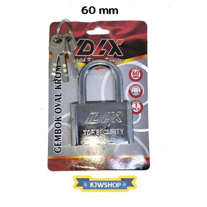 Gembok 60 mm PadLock Kunci Pintu Pagar 60mm Pengaman Pintu Pagar Pager