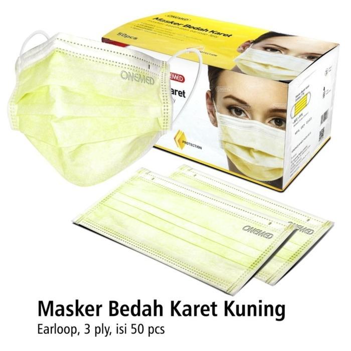 Masker karet / surgical mask / face mask wajah muka