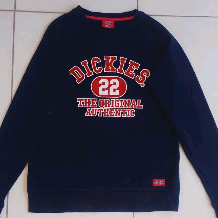 dikies, kece, jaket, sweter, buat hawa dingin Pria Sweater Distro Cowok Tebal Hitam