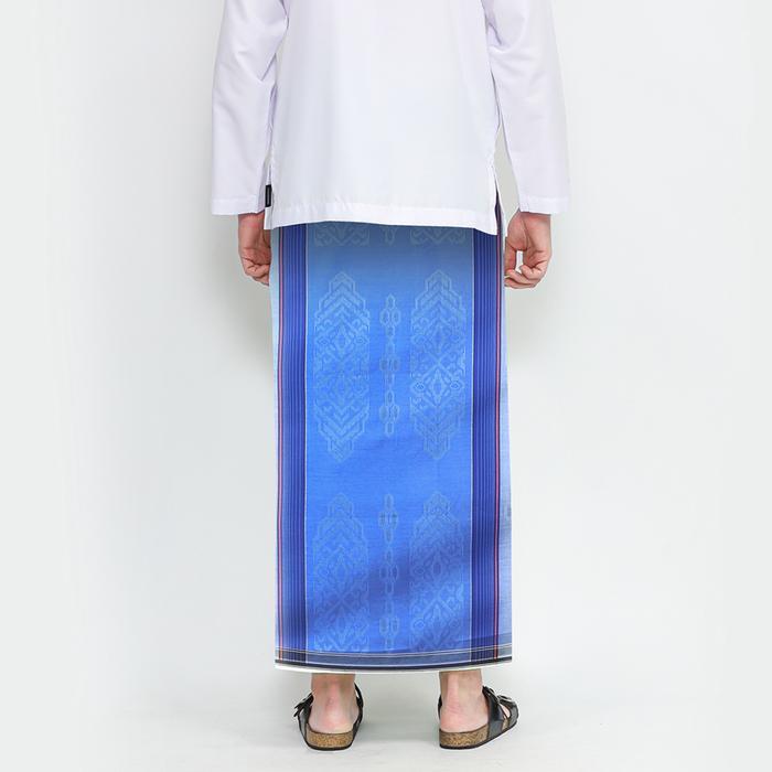 NEW Sarung ATLAS Infinity Dobby Warna Biru