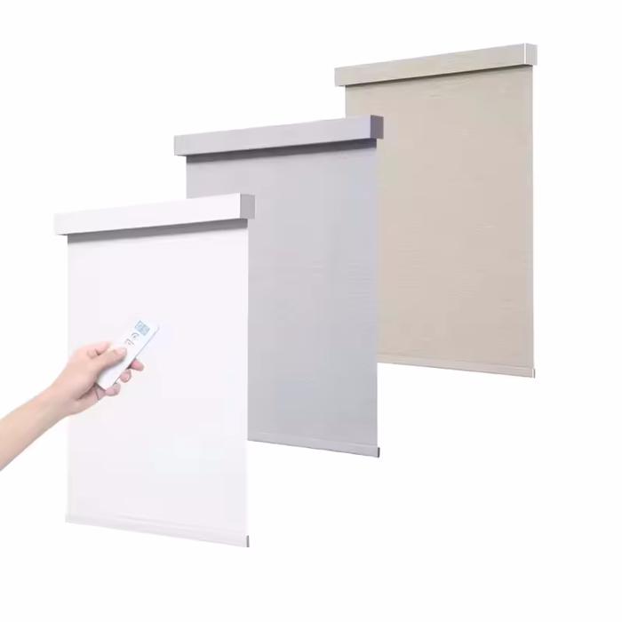 WiFi App Control Google Alexa Electric Roller Shades Hotel Blinds Smart Curtain Motorized Roller Bli